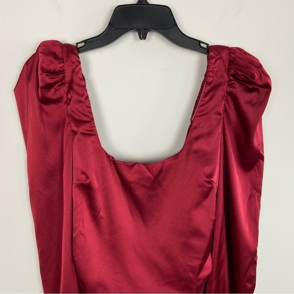More To Come Blaire Mini Dress in Wine Size S - Picture 4 of 10